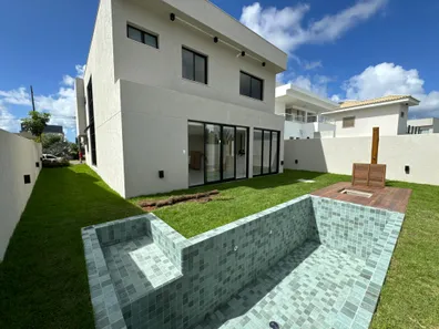Casa de Condomínio com 4 Quartos à venda, 380m² no Alphaville (Abrantes), Camaçari