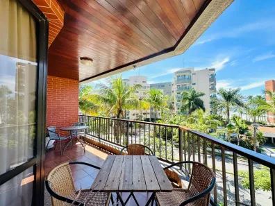 Apartamento com 3 Quartos para alugar, 117m² no Riviera, Bertioga