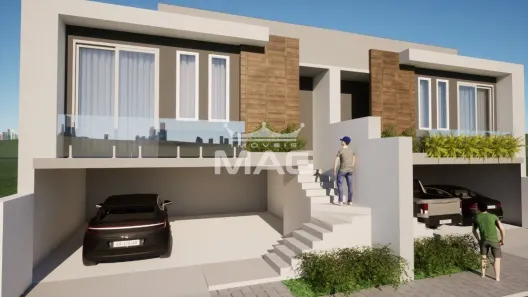 Casa de Condomínio com 3 Quartos à venda, 124m² no Centro, Quatro Barras
