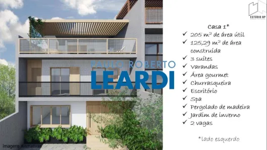 Casa com 3 Quartos à venda, 205m² no Vila Firmiano Pinto, São Paulo