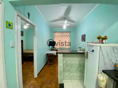 Kitnet com 1 Quarto para alugar, 35m² no Pitangueiras, Guarujá