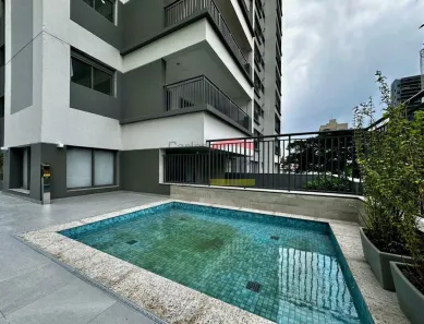 Apartamento com 1 Quarto para alugar, 52m² no Santo Amaro, São Paulo