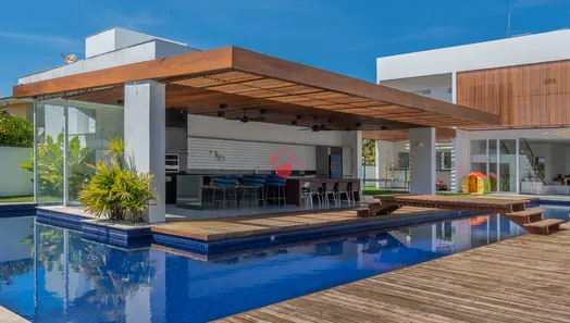 Casa de Condomínio com 5 Quartos à venda, 750m² no Interlagos (Abrantes), Camaçari