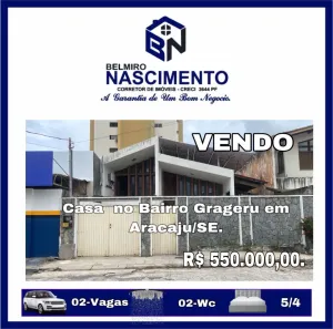 Casa com 4 Quartos à venda, 350m² no Grageru, Aracaju
