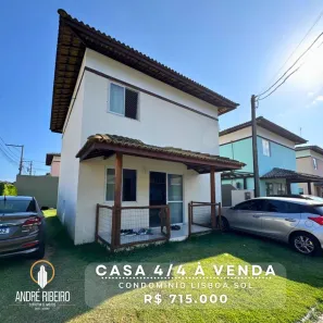 Casa de Condomínio com 4 Quartos à venda, 250m² no Catu de Abrantes (Abrantes), Camaçari