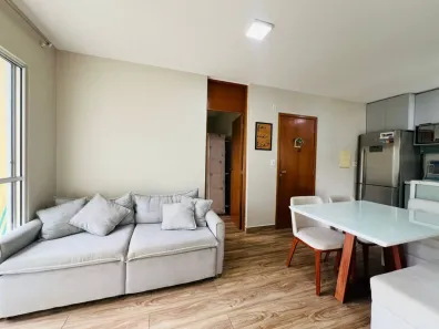 Apartamento com 3 Quartos para alugar, 57m² no Tarumã-Açu, Manaus