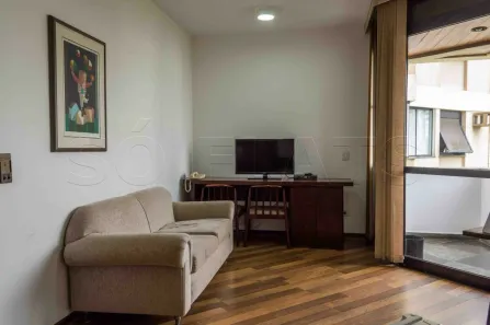 Flat com 1 Quarto para alugar, 34m² no Paraíso do Morumbi, São Paulo