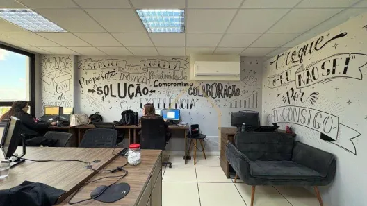 Conjunto Comercial / Sala para alugar, 47m² no Vila Belvedere, Americana