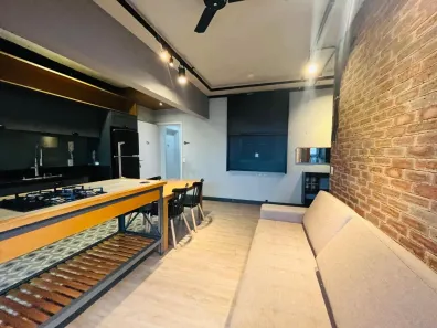 Apartamento com 1 Quarto para venda ou aluguel, 50m² no Vila Mogilar, Mogi das Cruzes