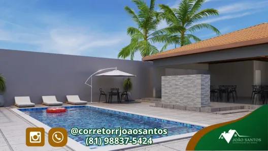 Apartamento com 2 Quartos à venda, 51m² no Capibaribe, São Lourenço da Mata