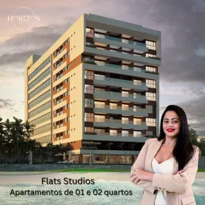 Apartamento com 1 Quarto à venda, 23m² no Centro, São José da Coroa Grande