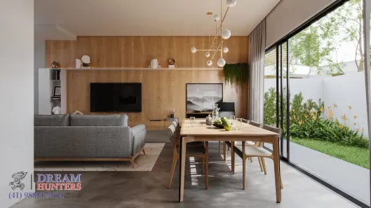 Casa de Condomínio com 3 Quartos à venda, 202m² no Água Verde, Curitiba