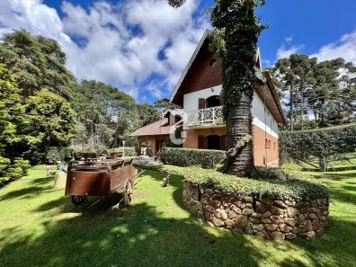 Casa de Condomínio com 6 Quartos para venda ou aluguel, 600m² no Lot Valeu Noiva, Campos do Jordão
