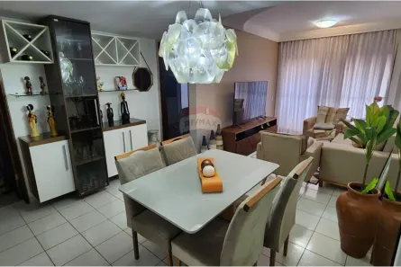 Apartamento com 3 Quartos para alugar, 85m² no Manaíra, João Pessoa