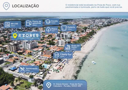 Apartamento com 3 Quartos à venda, 77m² no Ponta de Campina, Cabedelo
