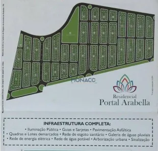 Terreno / Lote / Condomínio à venda, 300m² no Residencial Portal Arabela, Rolândia
