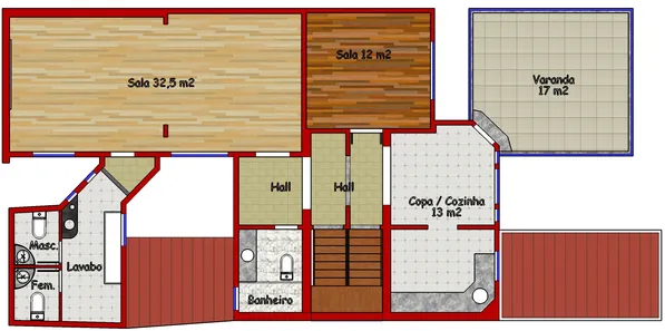 Casa Comercial com 5 Quartos à venda, 200m² no Parque Turf Club, Campos dos Goytacazes