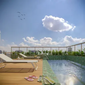 Flat com 1 Quarto à venda, 22m² no Intermares, Cabedelo