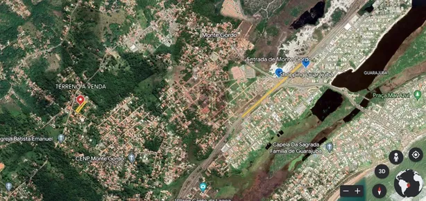 Terreno / Lote / Condomínio à venda, 2026m² no Monte Gordo (Monte Gordo), Camaçari