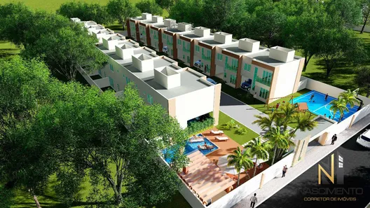 Sobrado com 3 Quartos à venda, 105m² no Ipitanga, Lauro de Freitas