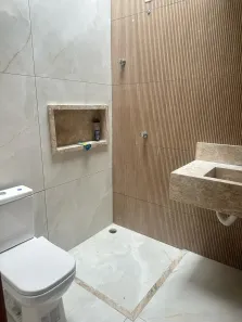 Casa de Condomínio com 3 Quartos à venda, 122m² no Zona de Expansão (Olhos D'Agua), Barra dos Coqueiros