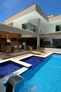 Casa de Condomínio com 5 Quartos à venda, 353m² no Alphaville (Abrantes), Camaçari