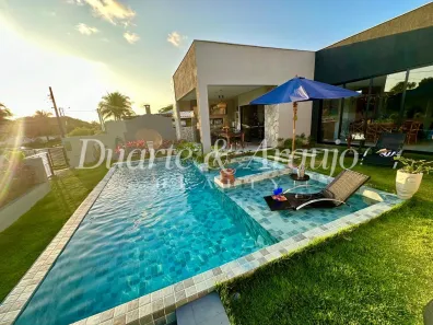 Casa de Condomínio com 5 Quartos à venda, 320m² no Guarajuba (Monte Gordo), Camaçari