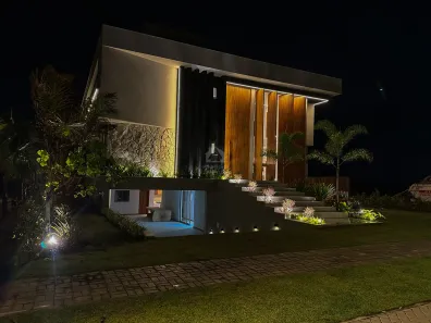 Casa de Condomínio com 8 Quartos à venda, 615m² no Alphaville (Abrantes), Camaçari
