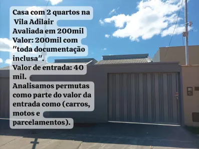 Casa com 2 Quartos à venda, 150m² no Vila Adilair II - Expansão, Goianira