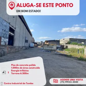Loja / Salão / Ponto Comercial para alugar, 1000m² no Tomba, Feira de Santana