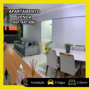 Apartamento com 2 Quartos para venda ou aluguel, 67m² no Fundação, São Caetano do Sul