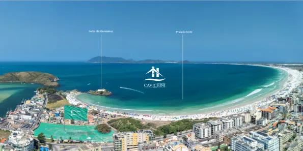 Flat com 1 Quarto à venda, 42m² no Passagem, Cabo Frio