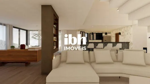 Terreno / Lote / Condomínio à venda, 800m² no Balneário Água Limpa, Nova Lima