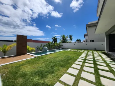 Casa de Condomínio com 4 Quartos à venda, 460m² no Busca Vida (Abrantes), Camaçari