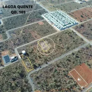 Terreno / Lote / Condomínio à venda, 1000m² no Setor Lagoa Quente, Caldas Novas