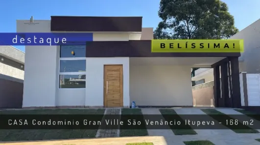 Casa de Condomínio com 3 Quartos à venda, 168m² no , Itupeva