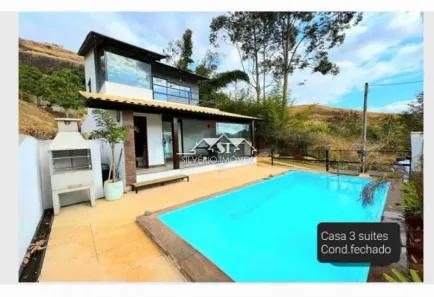 Casa de Condomínio com 4 Quartos à venda, 255m² no Moura Brasil, Três Rios
