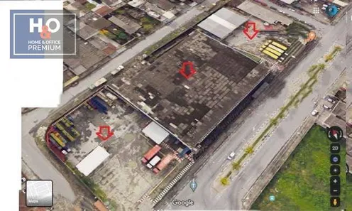 Galpão / Depósito / Armazém à venda, 3328m² no Vila Áurea (Vicente de Carvalho), Guarujá