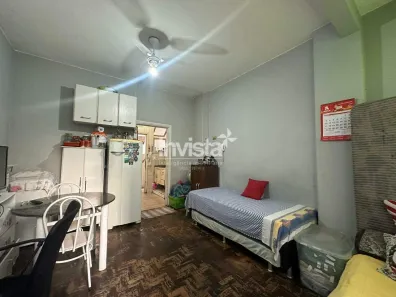 Apartamento com 1 Quarto à venda, 33m² no Pompéia, Santos
