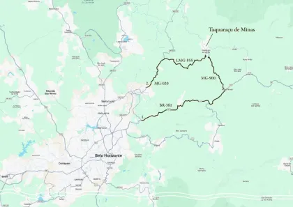 com 1 Quarto à venda, 20000m² no , Taquaraçu de Minas