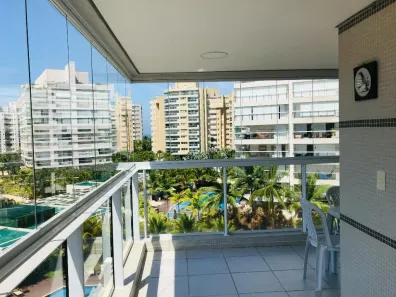 Apartamento com 3 Quartos para alugar, 138m² no Riviera, Bertioga