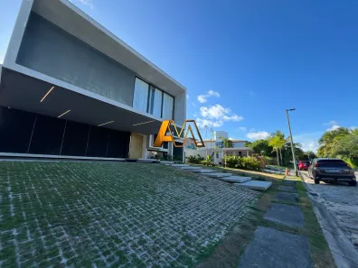 Casa de Condomínio com 5 Quartos à venda, 580m² no Busca Vida (Abrantes), Camaçari