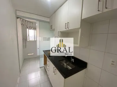 Apartamento com 3 Quartos para alugar, 61m² no Piraporinha, Diadema