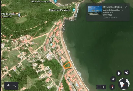 Terreno / Lote / Condomínio à venda, 1114m² no Marina, Armação dos Búzios