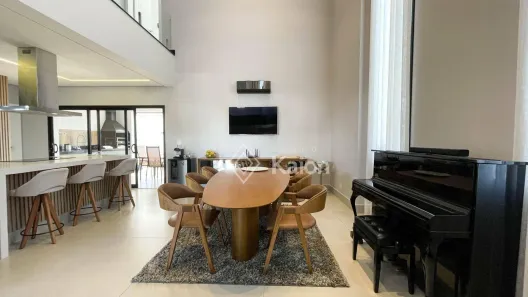 Casa de Condomínio com 3 Quartos para venda ou aluguel, 271m² no Residencial Central Parque, Salto