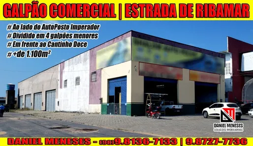 Galpão / Depósito / Armazém à venda, 1100m² no Maiobão, Paço do Lumiar