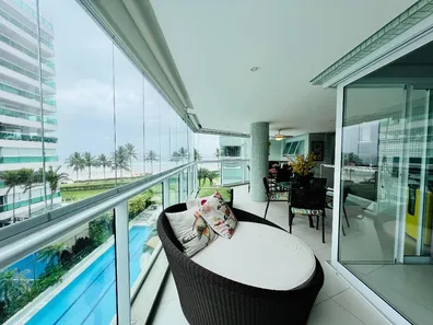 Apartamento com 4 Quartos para alugar, 255m² no Riviera, Bertioga