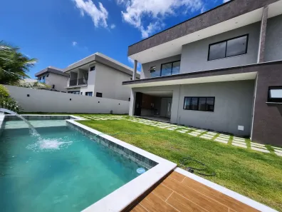 Casa de Condomínio com 4 Quartos à venda, 460m² no Busca Vida (Abrantes), Camaçari