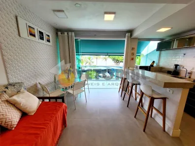 Flat com 1 Quarto para venda ou aluguel, 48m² no Martim de Sá, Caraguatatuba