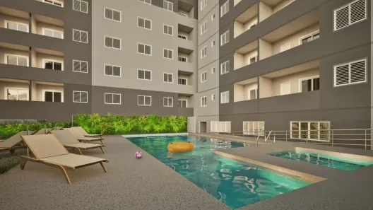 Apartamento com 2 Quartos à venda, 42m² no Vila Nova, Cubatão